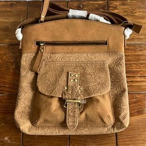 Leather Crossbody bag made in India